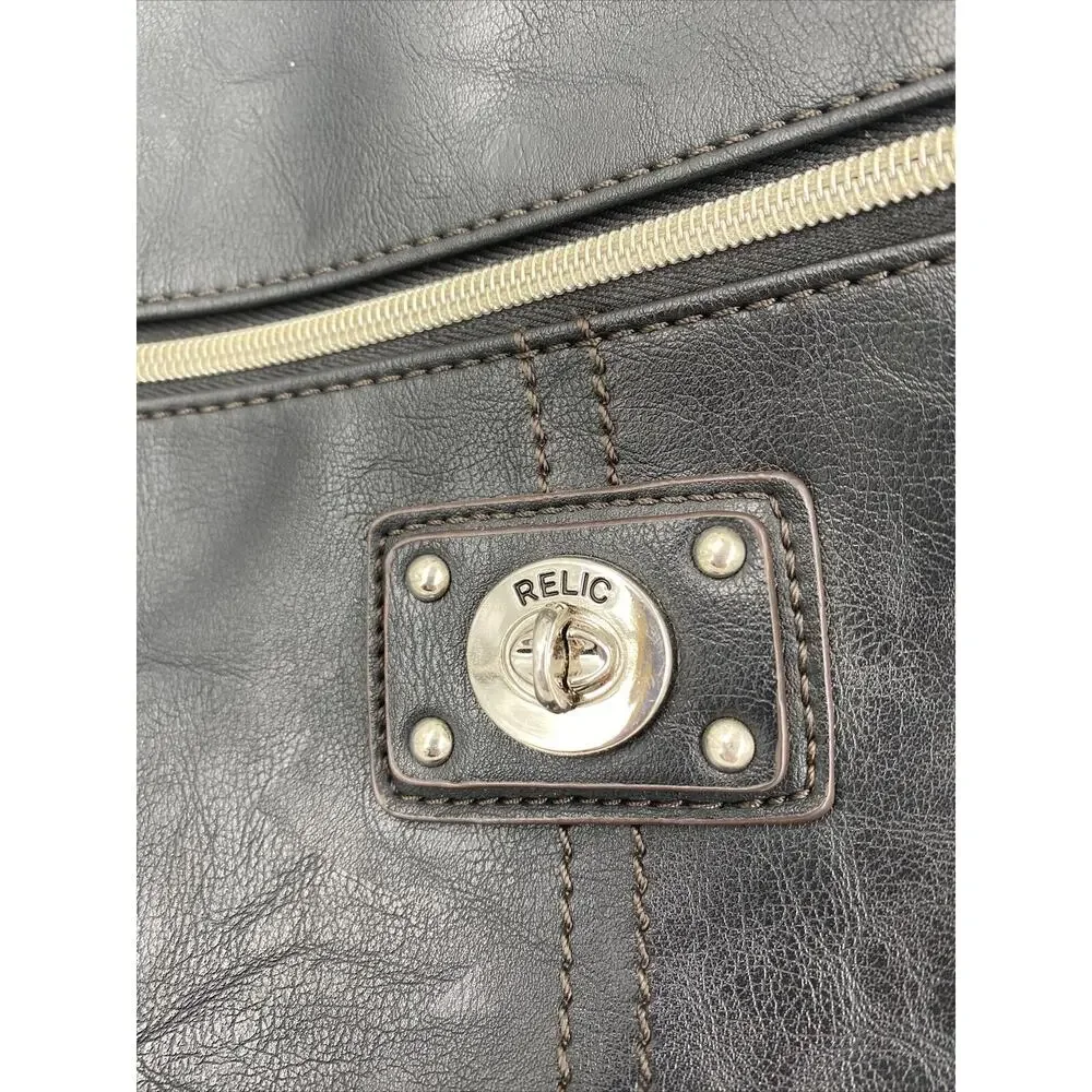 Relic By Fossil Brown Leather Purse Pocketbook - Picture 5 of 9